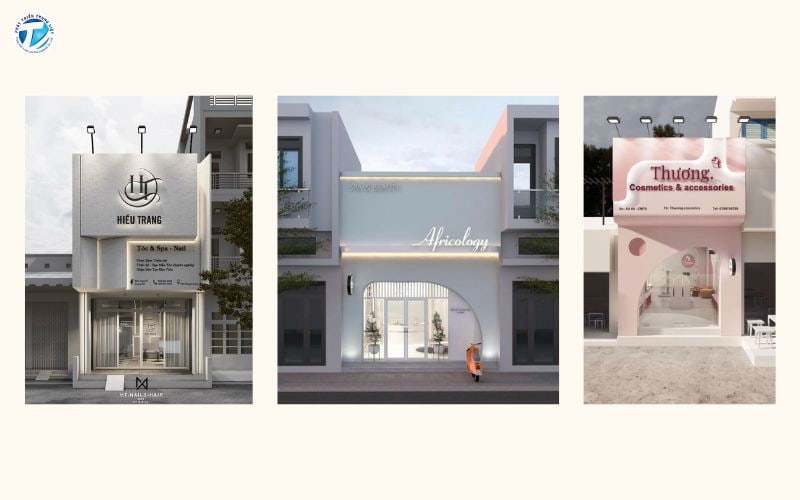 Mẫu bảng hiệu chữ nổi cho spa – thẩm mỹ viện